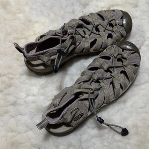 Keen Women's Taupe and Lavender Sandals